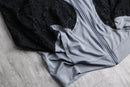 "Re:make" lace docking track jacket