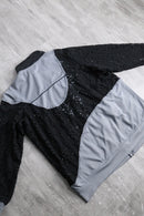 "Re:make" lace docking track jacket