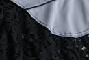 "Re:make" lace docking track jacket