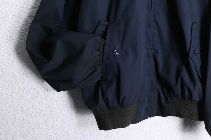 navy color classic swing top jacket