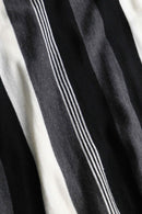 monotone stripe knit polo