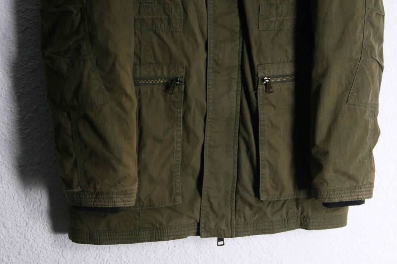 2000s Calvin Klein Jeans military sampling jacket