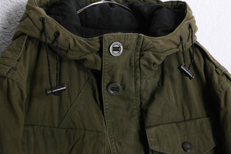 2000s Calvin Klein Jeans military sampling jacket