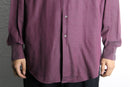 “VERSACE CLASSIC” glossy purple cotton shirt