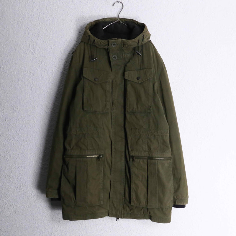 2000s Calvin Klein Jeans military sampling jacket