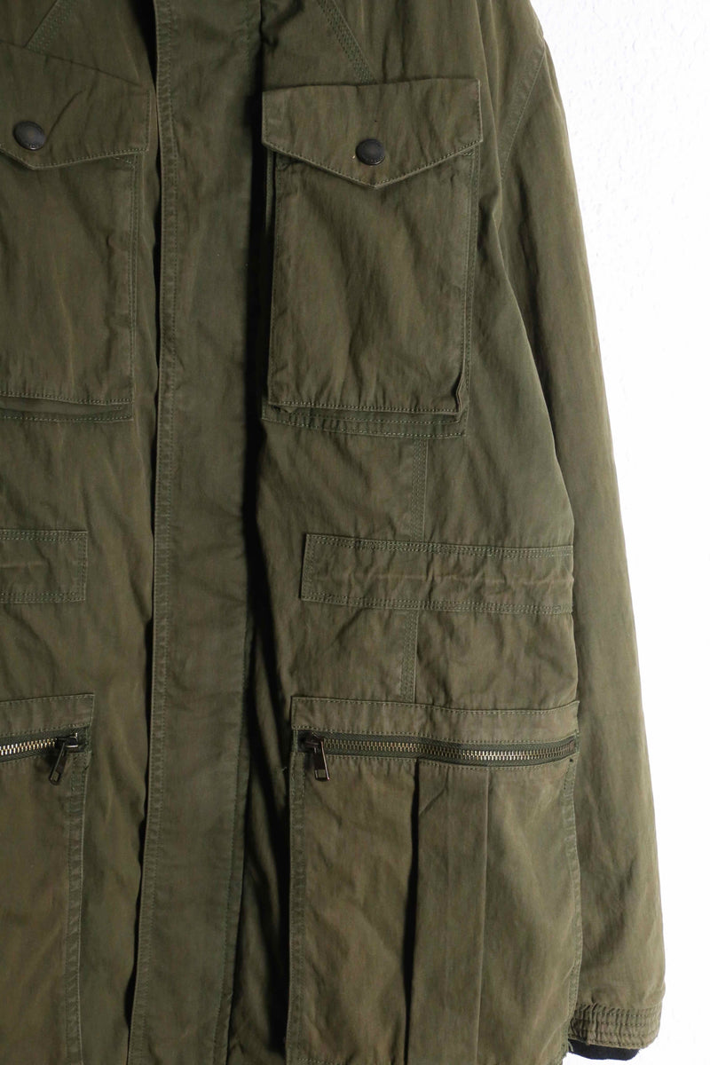 2000s Calvin Klein Jeans military sampling jacket