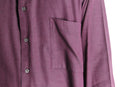 “VERSACE CLASSIC” glossy purple cotton shirt
