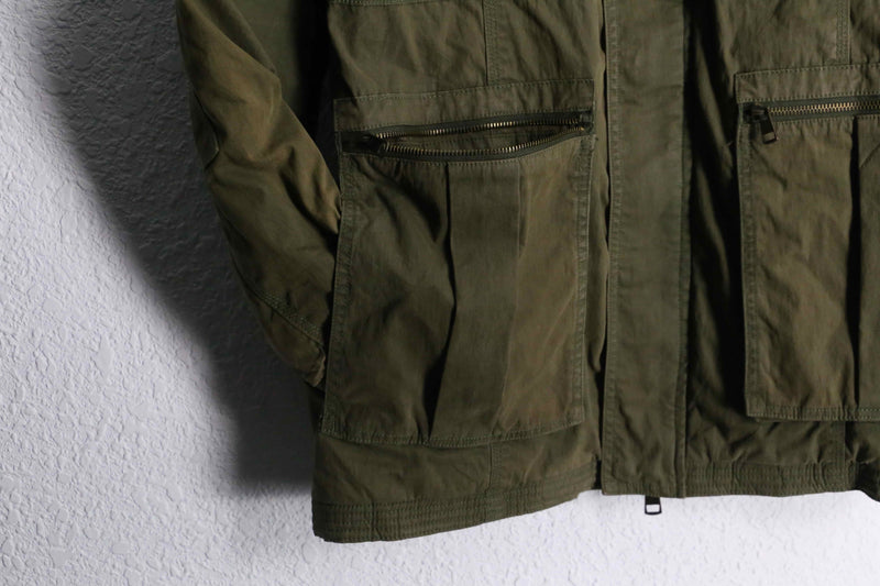 2000s Calvin Klein Jeans military sampling jacket