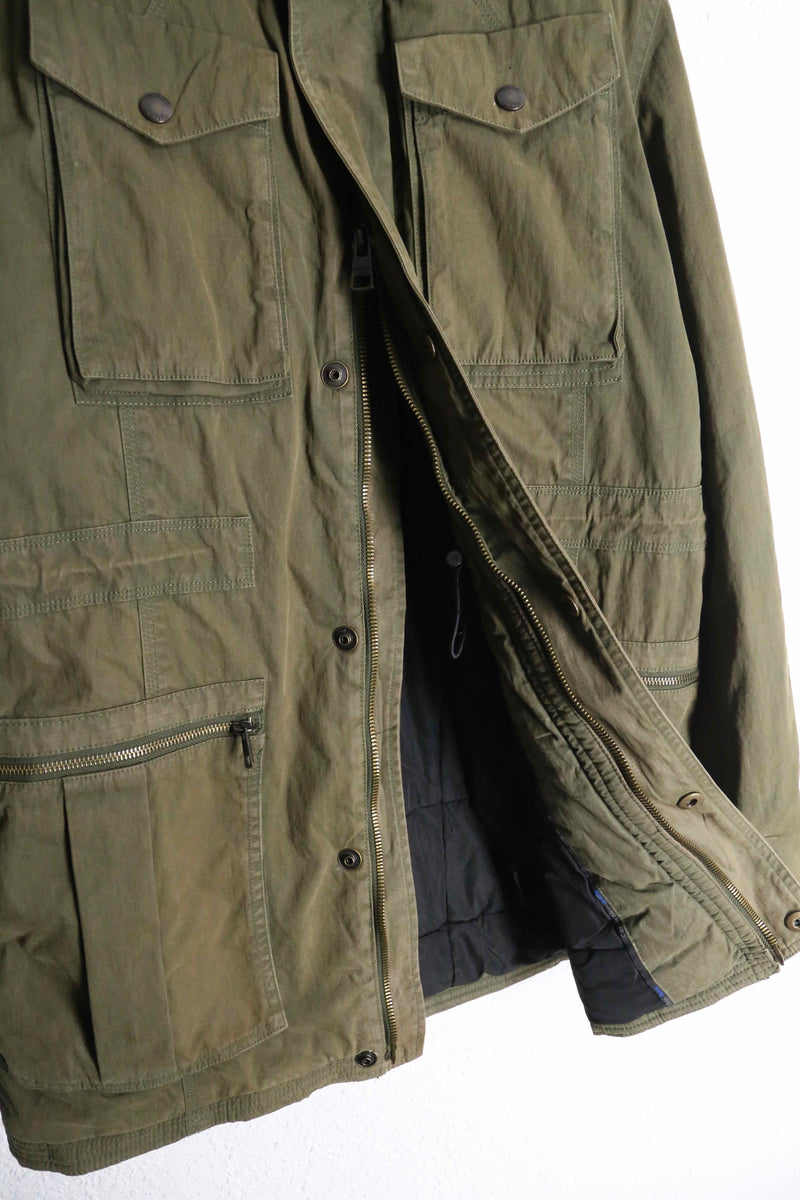 2000s Calvin Klein Jeans military sampling jacket