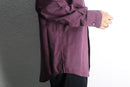 “VERSACE CLASSIC” glossy purple cotton shirt