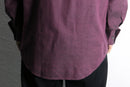 “VERSACE CLASSIC” glossy purple cotton shirt