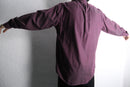 “VERSACE CLASSIC” glossy purple cotton shirt