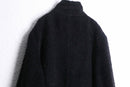 1990s alpaca mohair mix long shaggy coat