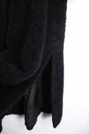 1990s alpaca mohair mix long shaggy coat