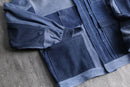 "Re:make" denim patchwork work jacket