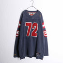 ”ECKO Unltd” numbering jersey sweat