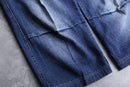 “M+F GIRBAUD” fade indigo shuttle pants [velcro : light gray]