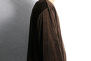 chocolate brown velour loose L/S pull