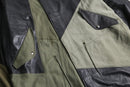 "Re:make" M-51 leather patchwork fishtail parka
