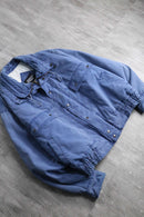 fade blue heavy cotton blouson