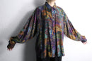 marble gradation total pattern shirt