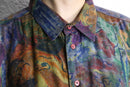 marble gradation total pattern shirt