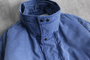 fade blue heavy cotton blouson