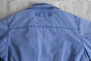fade blue heavy cotton blouson