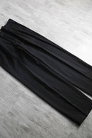 2000s shadow stripe wide slacks