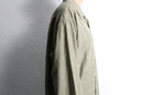 1990’s”PRONTI” geometric embroidery smooth L/S shirt