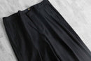 2000s shadow stripe wide slacks