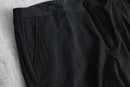 2000s shadow stripe wide slacks