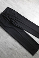 2000s shadow stripe wide slacks