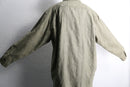 1990’s”PRONTI” geometric embroidery smooth L/S shirt