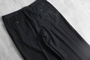 2000s shadow stripe wide slacks