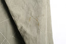 1990’s”PRONTI” geometric embroidery smooth L/S shirt