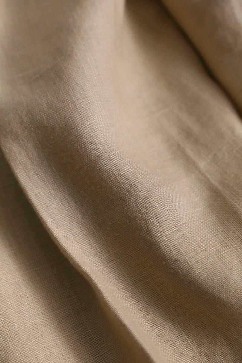 1990-00s 3B single 2piece linen suit set up