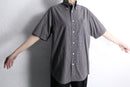 "BANANA REPUBLIC" check button down shirt s/s