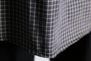 "BANANA REPUBLIC" check button down shirt s/s