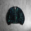1990-00s sequins zip blouson