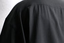"PRONTI" flower design open collar shirt