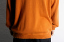 ”IZOD” orange double zip cotton knit parka