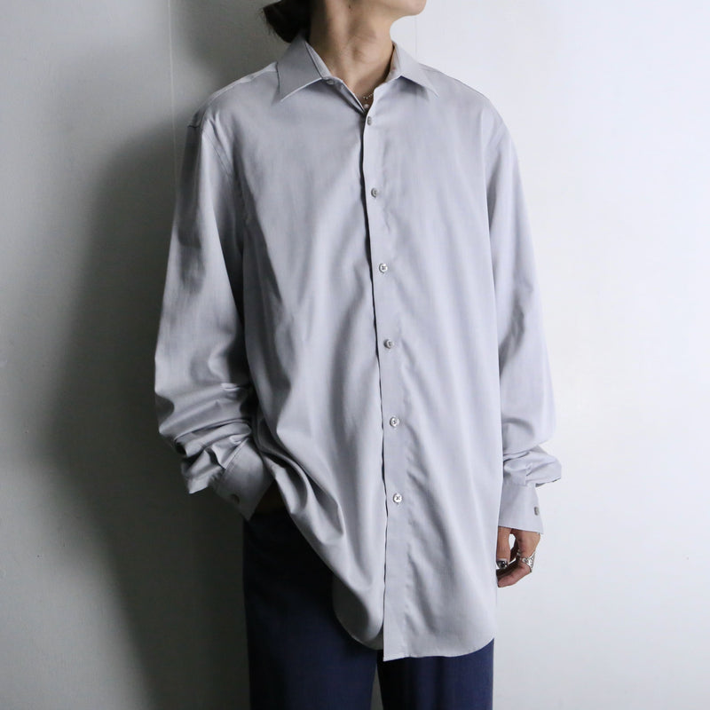 "Calvin Klein" light gray dress shirt