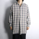 1960~1970s check grandpa shirt