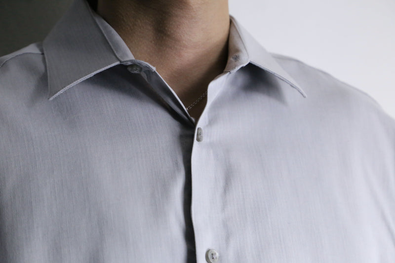 "Calvin Klein" light gray dress shirt