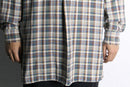 1960~1970s check grandpa shirt
