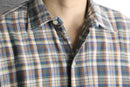 1960~1970s check grandpa shirt