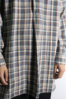 1960~1970s check grandpa shirt