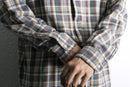 1960~1970s check grandpa shirt