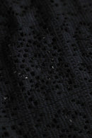 2000s GUESS black lace shirt